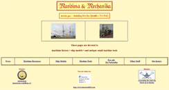 Desktop Screenshot of maritima-et-mechanika.org