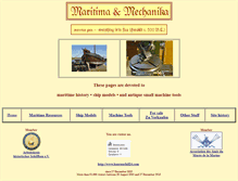 Tablet Screenshot of maritima-et-mechanika.org